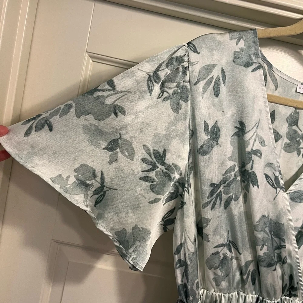 Baltic Born Maxi Dress with Flutter Sleeves XXL - Picture 3 of 4